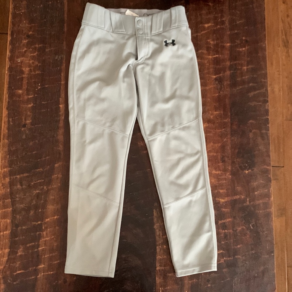Under Armour grey baseball pants
